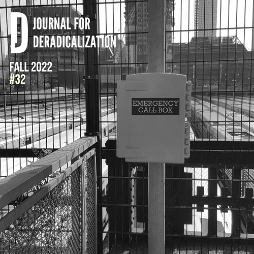 Journal for Deradicalization Fall 2022 cover design