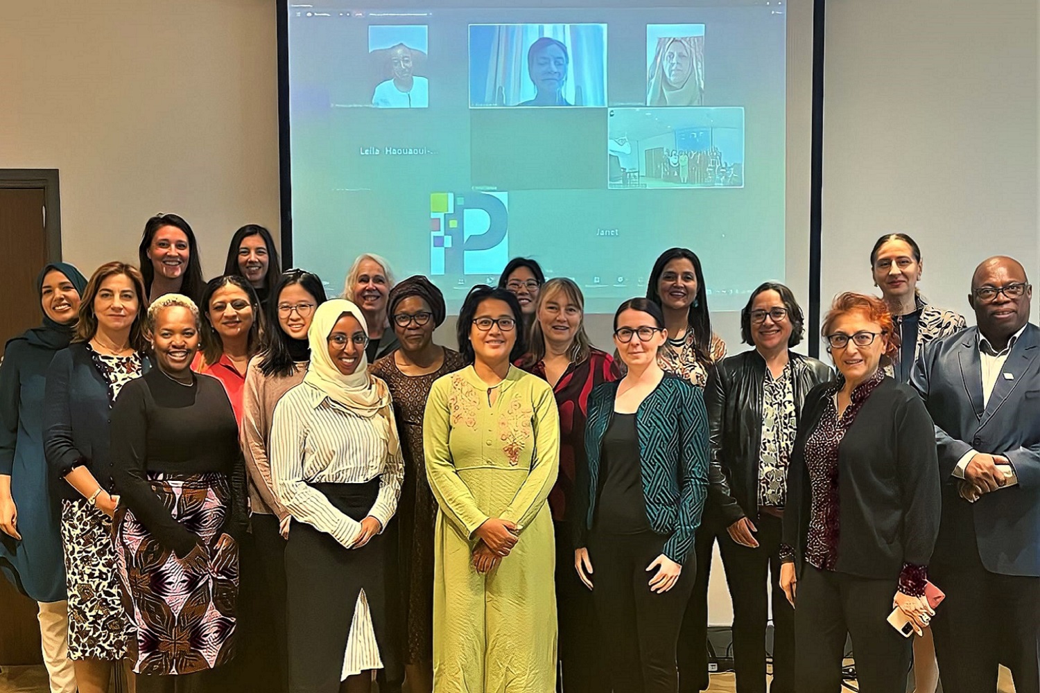 Participants of the fourth Women Constitution-Makers Dialogue, held in October 2022