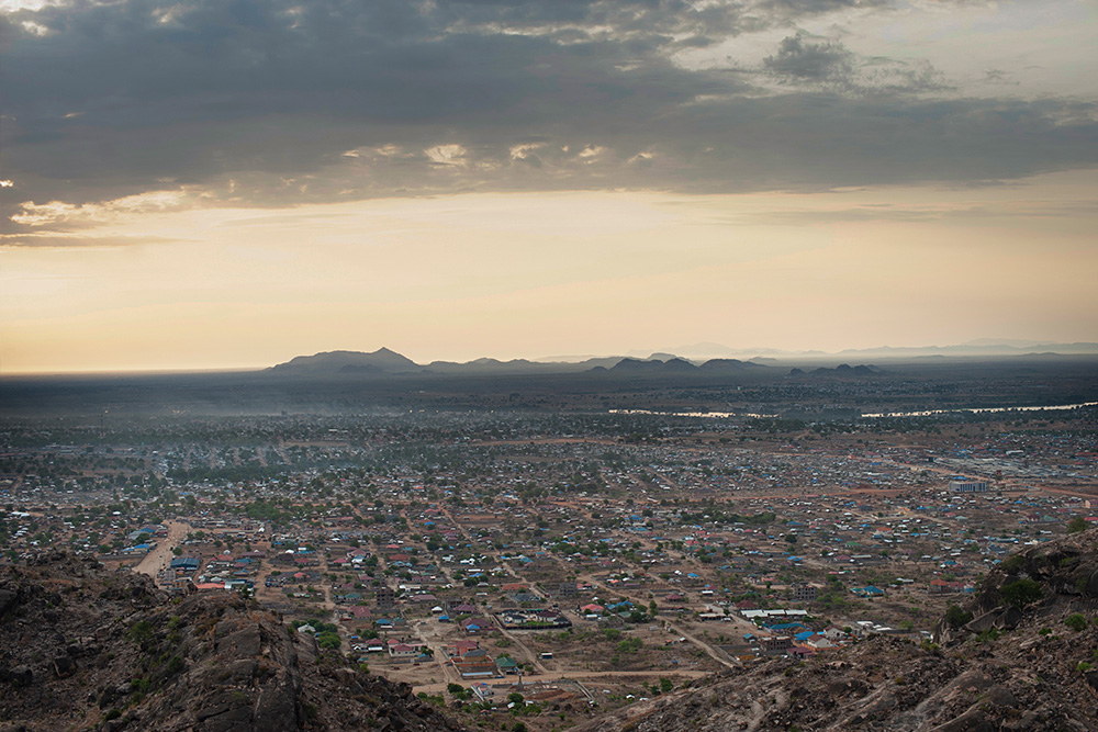 A view of the city of Juba in South Sudan.